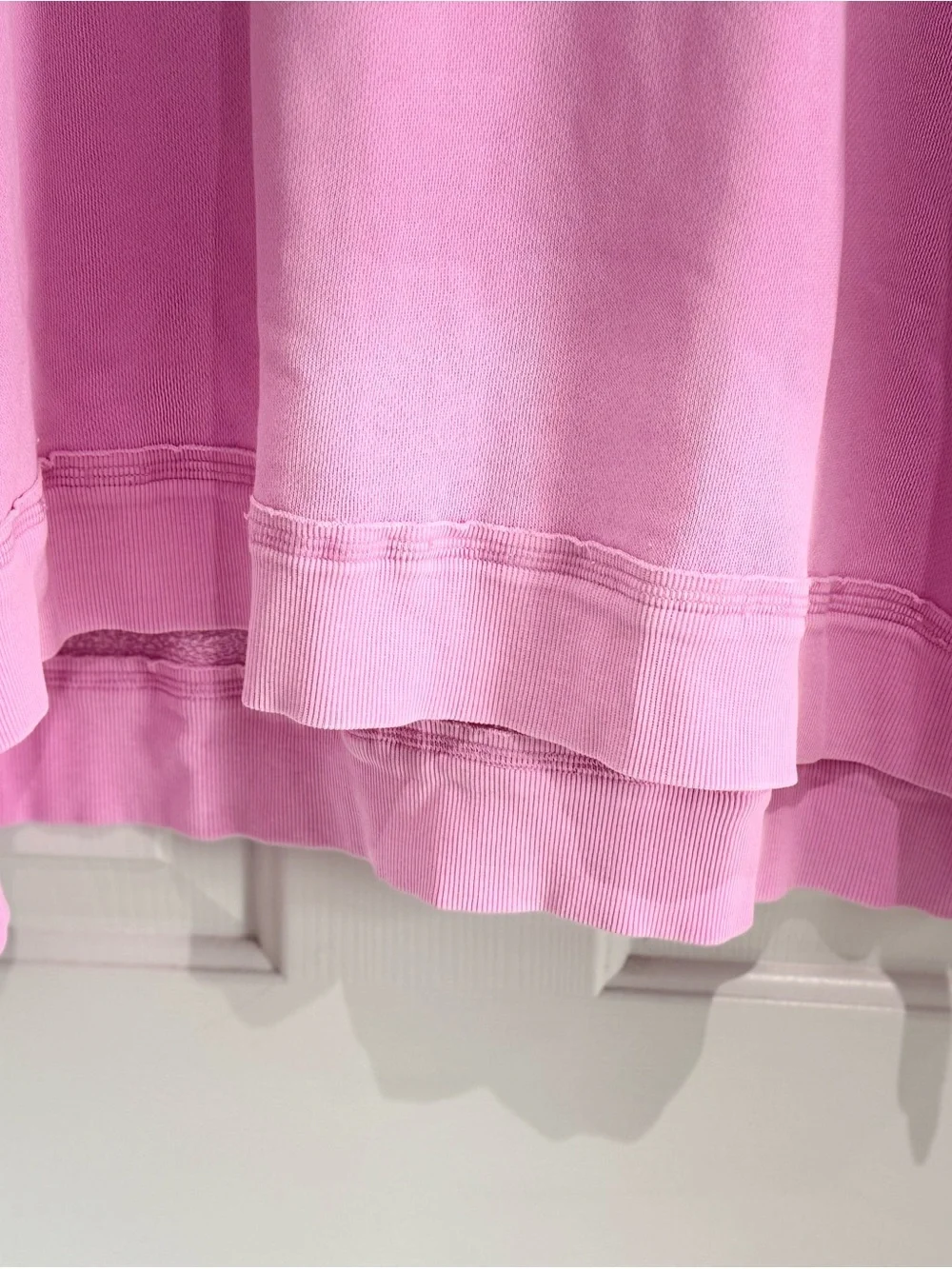 PINK Victoria's Secret Pink Half-Zip Hoodie Pullover Oversized - Picture 7 of 12
